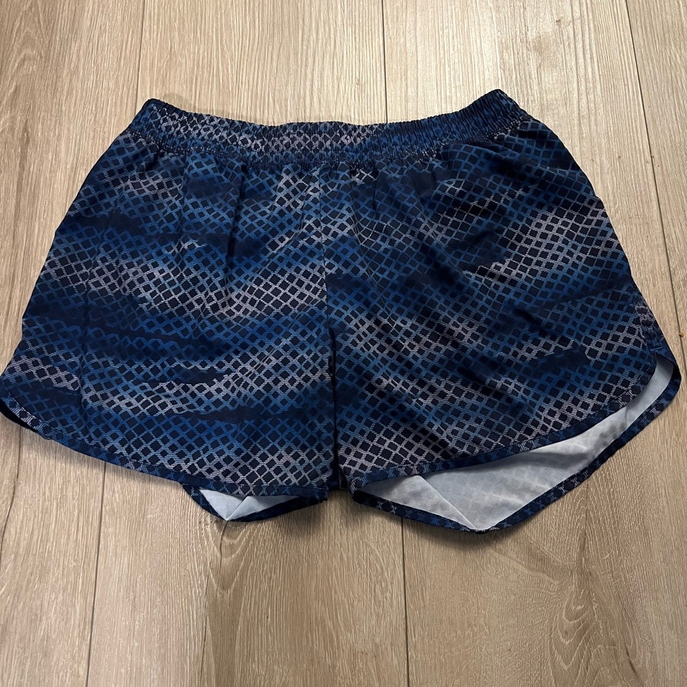 Women’s Champion Blue Athletic Running Shorts